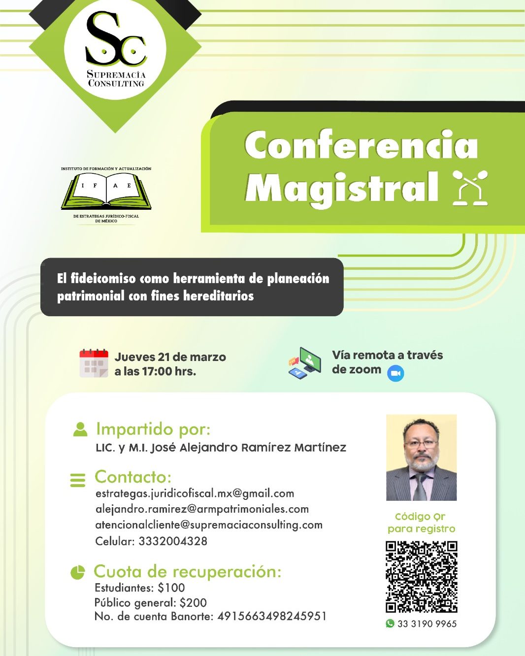 Lic. Alejandro Ramírez