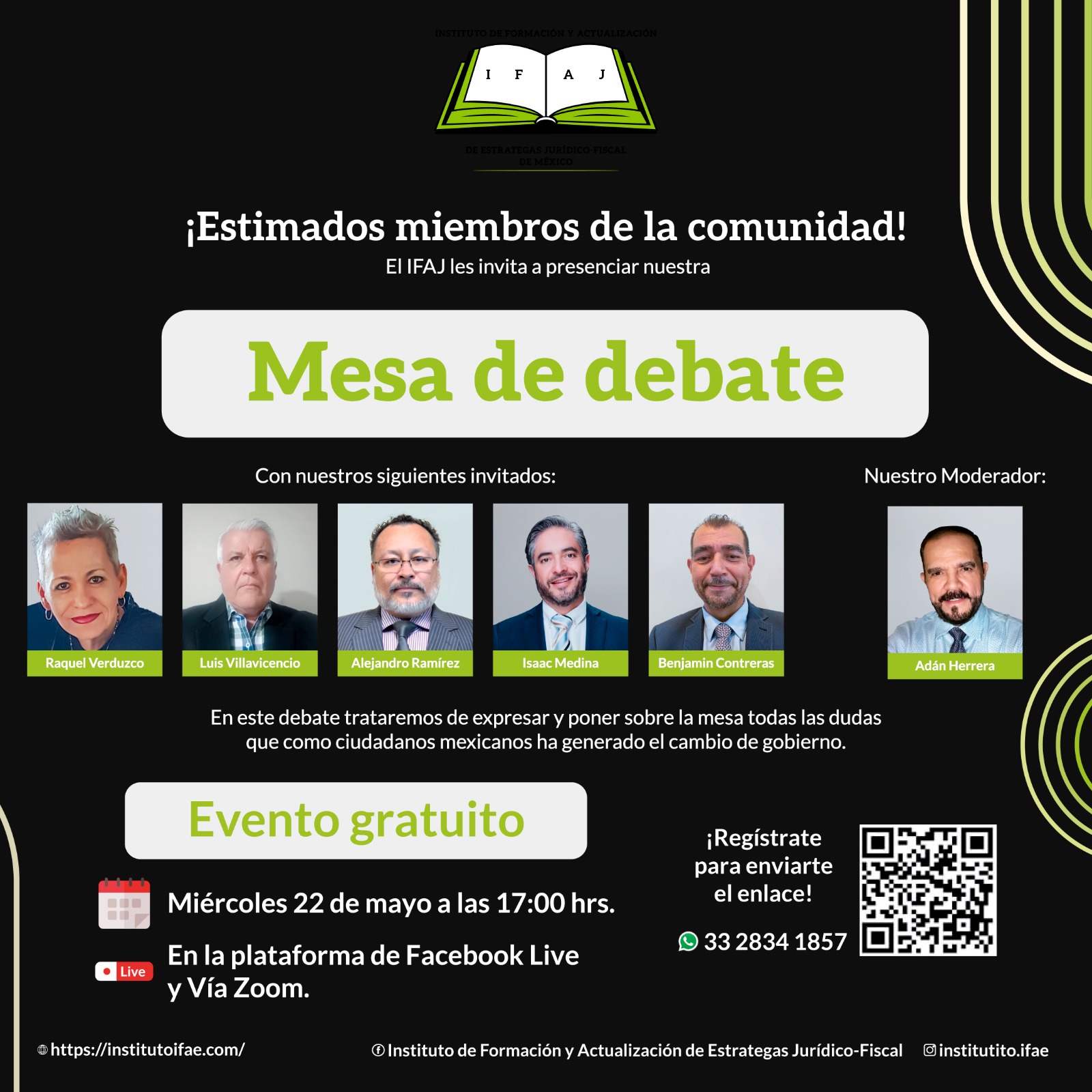 Mesa de Debate 22 de MAYO