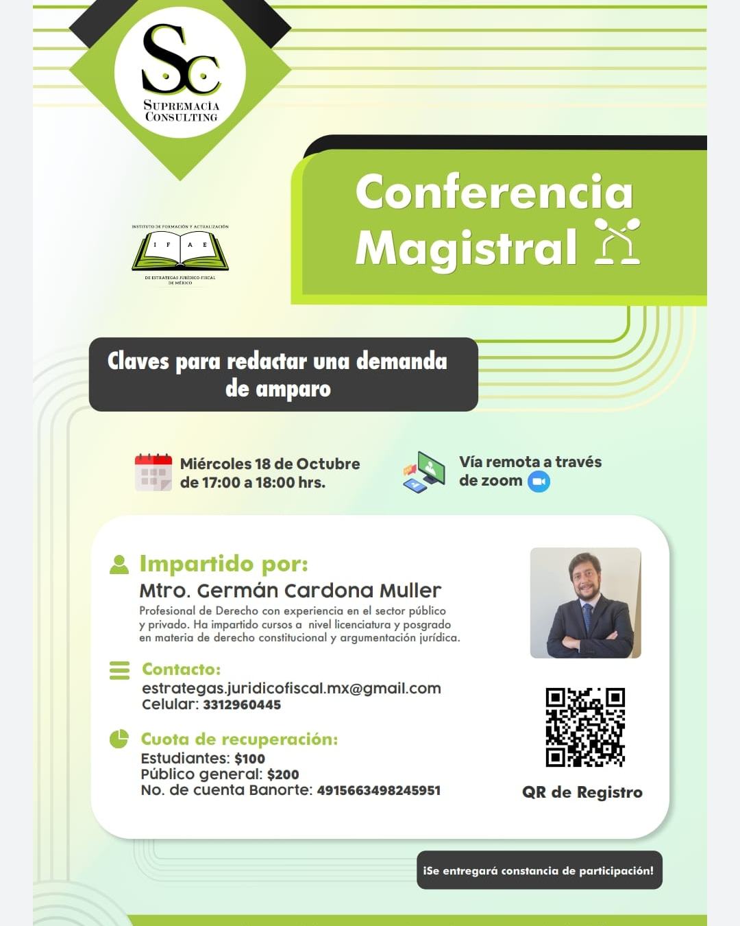 Mtro. Germán Cardona Muller